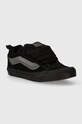 Vans tenisówki zamszowe dziecięce Knu Skool czarny VN000D2T5QP