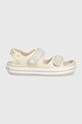 Crocs sandale copii CROCBAND CRUISER 209423.CROCS.CROCBAND.C bej SS25