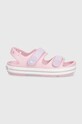 Дитячі сандалі Crocs CROCBAND CRUISER 209423.CROCS.CROCBAND.C рожевий SS25
