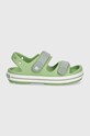 Crocs sandale copii CROCBAND CRUISER 209423.CROCS.CROCBAND.C verde SS25