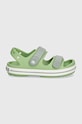 Дитячі сандалі Crocs CROCBAND CRUISER 209423.CROCS.CROCBAND.C зелений SS25