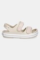 Crocs sandale copii CROCBAND CRUISER 209423.CROCS.CROCBAND.C bej SS25