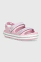 рожевий Дитячі сандалі Crocs CROCBAND CRUISER SANDAL Дитячий