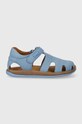 Детские кожаные сандалии Camper 80372 голубой SS25