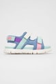 Dětské sandály Camper K800590 modrá SS25