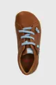 коричневий Дитячі шкіряні туфлі Camper