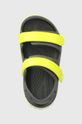 Crocs sandały dziecięce Crocband Cruiser Sandal szary 209424.Crocband.Cruiser