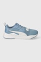 Detské tenisky Puma Wired Run Pure Jr Planet friendly modrá 390847