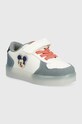zippy sneakers pentru copii x Disney imitatie de piele intoarsa alb 3106076902
