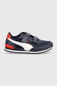 Puma sneakersy dziecięce ST Runner v3 Mesh V PS 385511 granatowy SS24