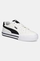 Puma tenisi copii Court Classic Vulc FS JR textil alb 396558