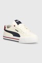 Puma tenisówki dziecięce Court Classic Vulc FS JR syntetyczny beżowy 396558