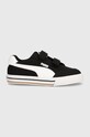 Παιδικά πάνινα παπούτσια Puma Court Classic Vulc FS V PS 396560 μαύρο SS25