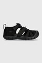 Keen sandały dziecięce SEACAMP II CNX syntetyczny czarny 1027412.