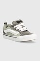 Vans tenisówki dziecięce skóra zamszowa szary VN000D2TE351