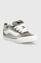 Dětské tenisky Vans semišová kůže šedá VN000D2TE351