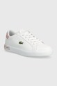 Lacoste sneakers pentru copii Vulcanized Planet friendly roz 741SUJ0012