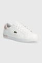 Lacoste sneakers pentru copii Vulcanized sneakers sintetic alb 741SUJ0013