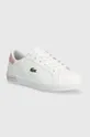 fehér Lacoste gyerek sportcipő Vulcanized sneakers Gyerek