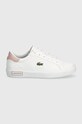 Lacoste sneakers pentru copii Vulcanized sneakers 741SUJ0013 alb SS24