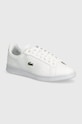 Lacoste sneakersy dziecięce Court sneakers imitacja skóry licowej biały 745SUJ0002