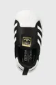 čierna Detské tenisky adidas Originals SUPERSTAR 360