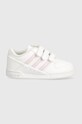 adidas Originals teniși din piele copii ID6638 alb AW24