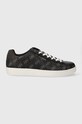 Guess sneakers NOLA finta pelle fiore nero FMPNOG.FAL12.BLKGR