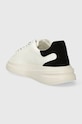 Încălțăminte Guess sneakers ELBA FMPVIB.SUE12.WHIBK alb