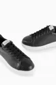 fekete Emporio Armani bőr sportcipő