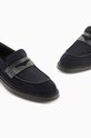 Замшеві мокасини Emporio Armani чорний X4A184.XR111.E553