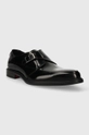 HUGO scarpe in pelle Kerr nero