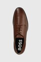 Кожаные туфли BOSS Colby коричневый 50498467.210