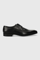 nero BOSS scarpe in pelle Theon Uomo