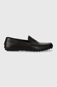 BOSS mocasini de piele Driver piele negru 50507551.001