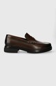 Aldo mocasini de piele TUCKER piele maro 13713896.TUCKER