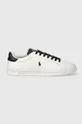 Δερμάτινα αθλητικά παπούτσια Polo Ralph Lauren Hrt Crt II λευκό