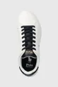 λευκό Δερμάτινα αθλητικά παπούτσια Polo Ralph Lauren Hrt Crt II