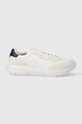 Кожаные кроссовки Polo Ralph Lauren Spa Racer100 809931239001.100 белый SS24