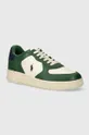zielony Polo Ralph Lauren sneakersy skórzane Masters Crt Męski