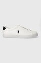 Шкіряні кросівки Polo Ralph Lauren Longwood низька білий 816923069001.100