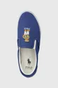 σκούρο μπλε Πάνινα παπούτσια Polo Ralph Lauren Keaton-Slip