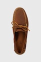 Мокасины из нубука Polo Ralph Lauren Merton Boat коричневый 803932219002.200