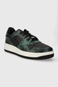 Tommy Jeans sneakersy TJM RETRO BASKET PRINT EM0EM01348 zielony SS24