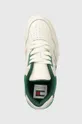 bianco Tommy Jeans sneakers TJM LEATHER OUTSOLE COLOR