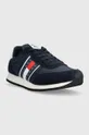 Tommy Jeans sneakersy TJM RUNNER CASUAL ESS granatowy