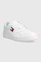 Кожаные кроссовки Tommy Jeans TJM RETRO BASKET ESS EM0EM01395 белый SS24
