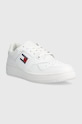 Кожаные кроссовки Tommy Jeans TJM RETRO BASKET ESS EM0EM01395 белый SS24