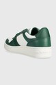 Încălțăminte Tommy Jeans sneakers din piele TJM RETRO BASKET ESS EM0EM01395 verde