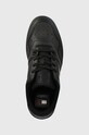 Tommy Jeans sneakers din piele TJM RETRO BASKET ESS negru EM0EM01395